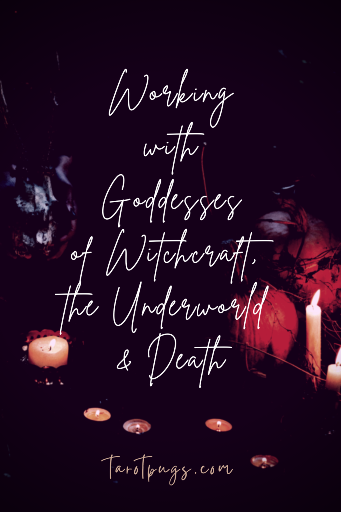 Find ways to work with goddesses of witchcraft, the underworld and death included resources for connecting with dark goddesses.